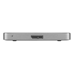 Verbatim zewnętrzny dysk twardy, Store,n,Go ALU Slim, 2.5", USB 3.0, 1TB, 1000GB, 53662, szary, szczotkowane aluminium