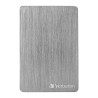 Verbatim zewnętrzny dysk twardy, Store,n,Go ALU Slim, 2.5", USB 3.0, 1TB, 1000GB, 53662, szary, szczotkowane aluminium
