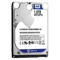 Western Digital wewnętrzny dysk twardy, WD Blue, 2.5", SATA III/SATA II, 1TB, 1000GB, WD10JPVX