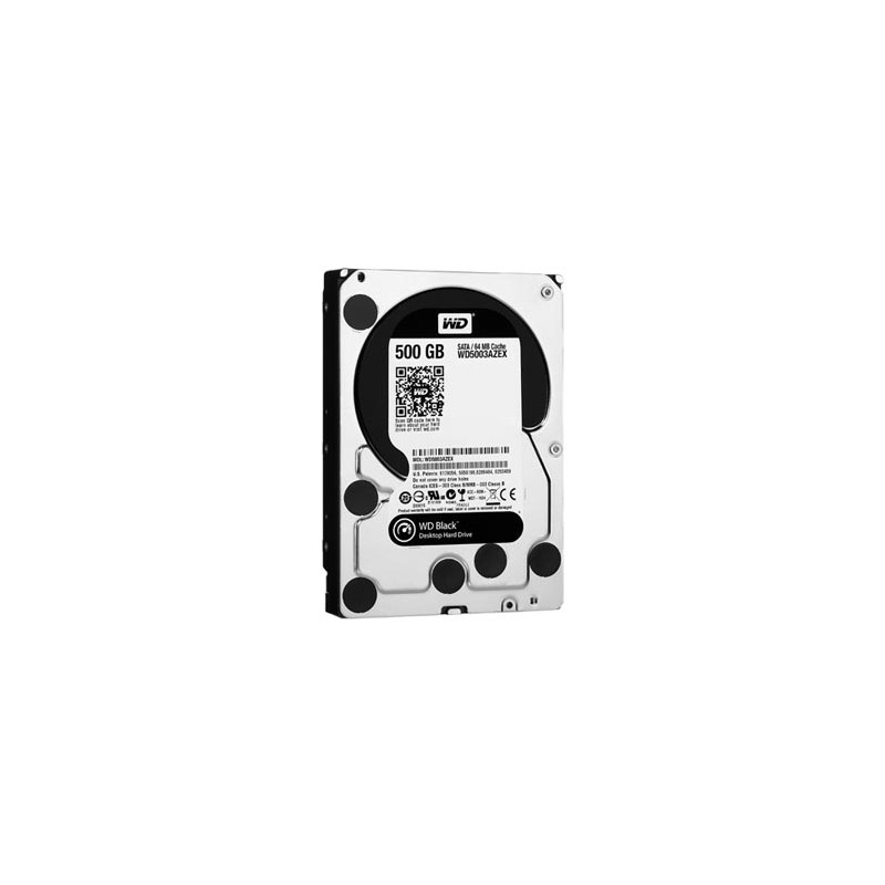 Western Digital wewnętrzny dysk twardy, WD Black, 3.5", SATA III/SATA II, 0,5TB, 500GB, WD5003AZEX