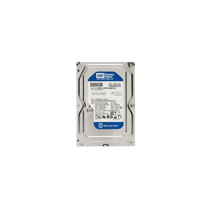 Western Digital wewnętrzny dysk twardy, WD Blue, 3.5", SATA III, 0,5TB, 500GB, WD5000AAKX