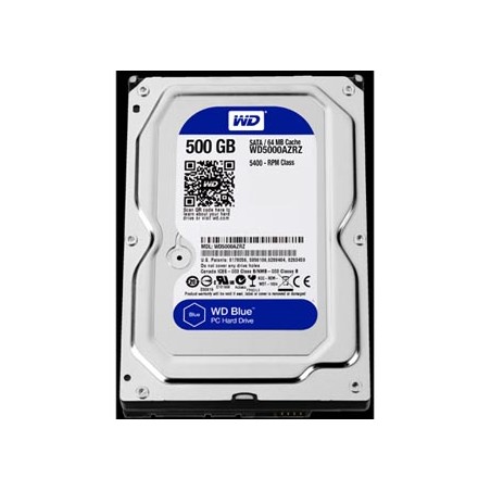 Western Digital wewnętrzny dysk twardy, WD Blue, 3.5", SATA III, 0,5TB, 500GB, WD5000AZRZ