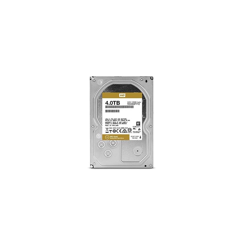 Western Digital wewnętrzny dysk twardy, WD Gold Raid, 3.5", SATA III, 4TB, 4000GB, WD4002FYYZ