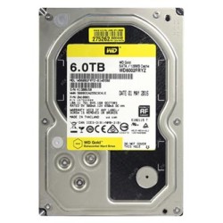 Western Digital wewnętrzny dysk twardy, WD Gold Raid, 3.5", SATA III, 6TB, 6000GB, WD6002FRYZ