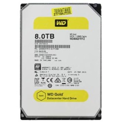 Western Digital wewnętrzny dysk twardy, WD Gold Raid, 3.5", SATA III, 8TB, 8000GB, WD8002FRYZ