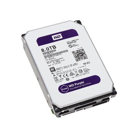 Western Digital wewnętrzny dysk twardy, WD Purple, 3.5", SATA III, 8TB, 8000GB, WD80PURZ
