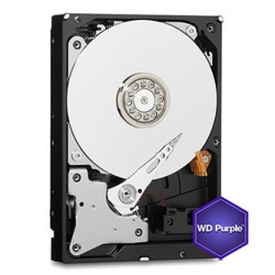 Western Digital wewnętrzny dysk twardy, WD Purple, 3.5", SATA III, 3TB, 3000GB, WD30PURZ, Surveillance