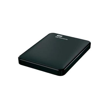 Western Digital zewnętrzny dysk twardy, Elements Portable, 2.5", USB 3.0 (3.2 Gen 1), 1TB, 1000GB, WDBUZG0010BBK, czarny