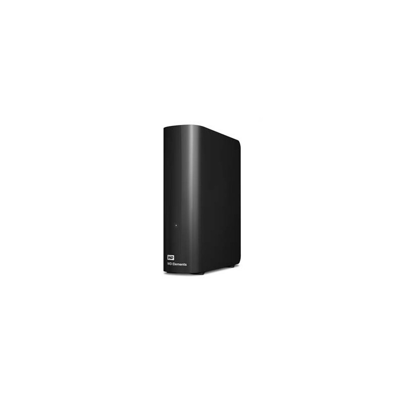 Western Digital zewnętrzny dysk twardy, Elements Desktop, 3.5", USB 3.0 (3.2 Gen1), 4TB, 4000GB, WDBWLG0040HBK, czarny
