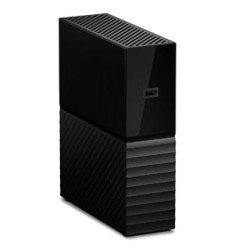 Western Digital zewnętrzny dysk twardy, My Book, 3.5", USB 3.0 (3.2 Gen 1), 3TB, 3000GB, WDBBGB0030HBK, czarny