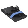 Zestaw obudowa dysku 2,5,, HDD/SSD, Verbatim, 2.5", Store,N,Go, USB 3.0 (3.2 Gen 1), 53106, czarna