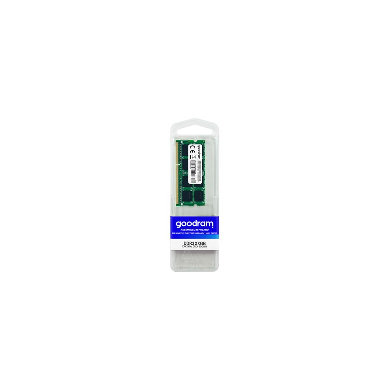 DRAM Goodram DDR3 SODIMM 4GB 1600MHz CL11 DR 1,35V