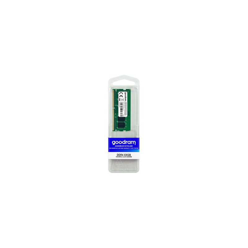 DRAM Goodram DDR4 SODIMM 16GB 2666MHz CL19 SR 1,2V