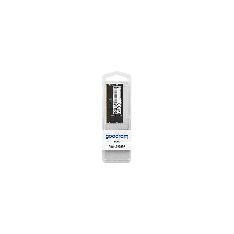 DRAM Goodram DDR5 SODIMM 16GB 4800MHz CL40 SR 1,1V