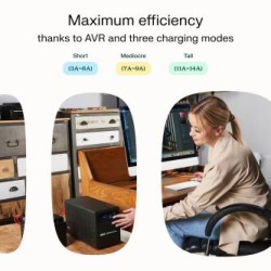 Green Cell Nieprzerwany power zasilanie UPS 800VA 500W z LCD display PowerCore 12 VDC