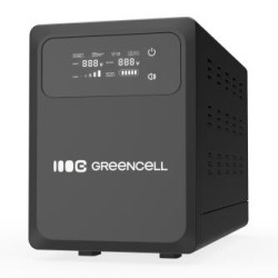 Green Cell Nieprzerwany power zasilanie UPS 1200VA 800W z LCD display