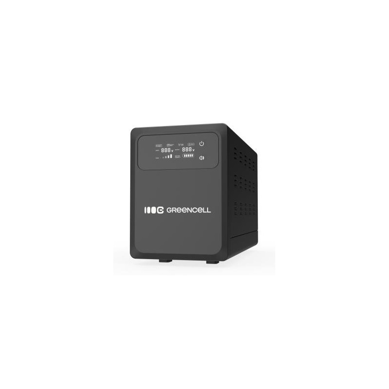 Green Cell Nieprzerwany power zasilanie UPS 1500VA 1000W z LCD display