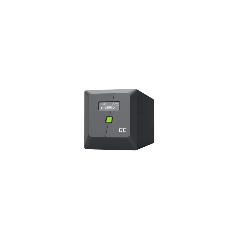 Zasilacz awaryjny UPS Greencell 1000VA 700W PowerProof z LCD display