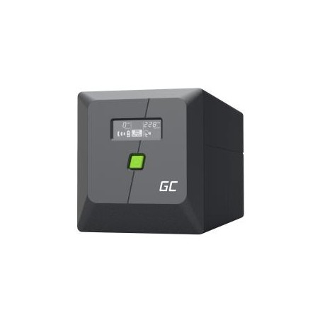 Zasilacz awaryjny UPS Greencell 750VA 480W PowerProof z LCD display