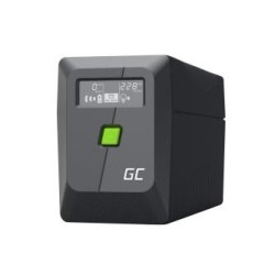 Zasilacz awaryjny Greencell UPS Backup power zasilanie 650VA 360W PowerProof z LCD display