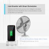 Inteligentne gniazdko Tapo P115, konfiguracja z WiFi, max. 3680W, biała, TP-LINK, Kontrola głosem, Monitorowanie zużycia energii