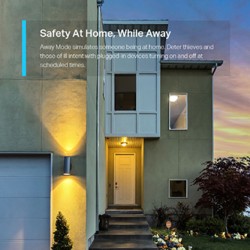 Inteligentne gniazdko Tapo P115, konfiguracja z WiFi, max. 3680W, biała, TP-LINK, Kontrola głosem, Monitorowanie zużycia energii