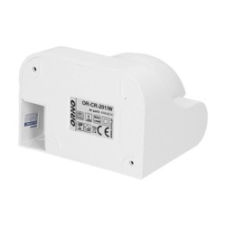 Czujnik ruchu 230V 50Hz, 12m, max. 1200W, biały, ORNO, 180°, IP44, podczerwień