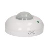 PIR motion sensor 230V 50Hz, 6m, max. 1200W, biała, ORNO, 360°, IP20, podczerwień