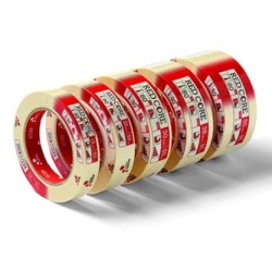 Taśma Pakowa, RED CORE, maskująca, Schuller Eh,klar, żółta, 38mm, 50m, EOL