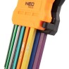 Długie klucze imbusowe 09-512, NEO TOOLS