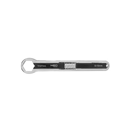 Klucz nastawny 03-031, nastawny dwustronny 5-27, NEO TOOLS