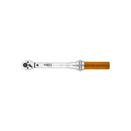 Klucz dynamometryczny 1/4 25 Nm ustawienie momentu obrotowego 5-25Nm, stal, 250mm, NEO TOOLS