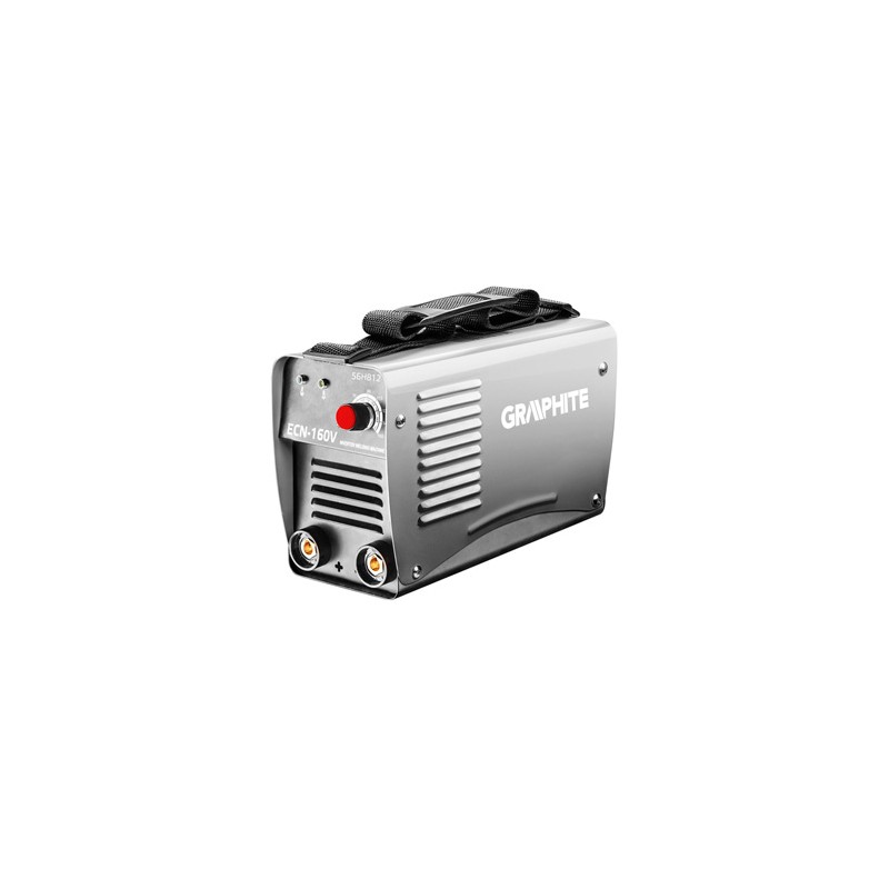 Spawarka inwerterowa, 56H812, 230V, 160A, uchwyt, zabezpieczenie przeciwzwarciowe, Graphite
