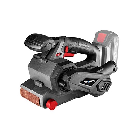Szlifierka taśmowa zasilanie akumulatorem, Li-Ion, ergonomiczna, GRAPHITE