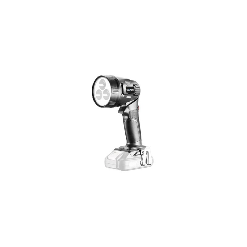 Latarka LED, 58G007, 3W, 260 lm, Energy+, Graphite