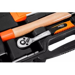 Zestaw narzędzi, 10-200, 60 szt., rozmiar 1/4, walizka, NEO TOOLS