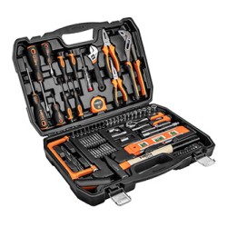 Zestaw narzędzi, 10-202, 88 szt, rozmiar 1/4, walizka, NEO TOOLS