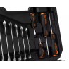 Zestaw kluczy nasadowych, 10-206, 100 szt, rozmiary 1/4 i 1/2, walizka, NEO TOOLS