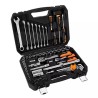 Zestaw kluczy nasadowych, 10-206, 100 szt, rozmiary 1/4 i 1/2, walizka, NEO TOOLS