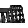 Zestaw narzędzi, 10-211, 110 szt, rozmiary 1/4 i 1/2, walizka, NEO TOOLS
