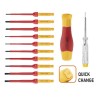 Zestaw śrubokrętów izolowanych, 01-308, 1000V, 12 szt., stal, NEO TOOLS