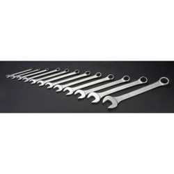 Zestaw kluczy płasko-oczkowych, 09-752, Zestaw 12 szt, 6-22 mm, NEO TOOLS
