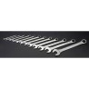 Zestaw kluczy płasko-oczkowych, 09-752, Zestaw 12 szt, 6-22 mm, NEO TOOLS