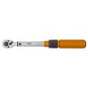 Klucz dynamometryczny z zestawem końcówek, 08-821, 21 szt, rozmiar 1/4,  5 - 25 Nm, walizka,, NEO TOOLS