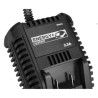 Wkrętarka, zestaw akumulatorów i ładowarka, zasilanie akumulatorem, 58G000-SET1, 18V, 3 elementy, Graphite
