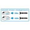 Wkrętarka, zestaw akumulatorów i ładowarka, zasilanie akumulatorem, 58G000-SET1, 18V, 3 elementy, Graphite