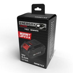 Akumulator Energy+ 18V BOOST UP, 58GE152, 8 Ah, GRAPHITE