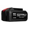 Zestaw, podwójna ładowarka + akumulatory 2x 4Ah, 230V, 58GE134, Energy+, Graphite
