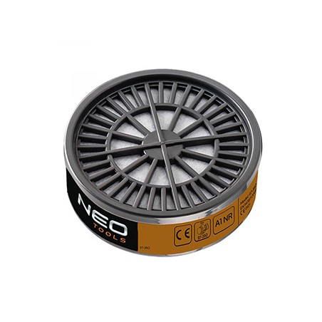 Filtr A1 NR z poliester, 97-360, 12l, zapewnia ochronę dróg oddechowych, Neo Tools