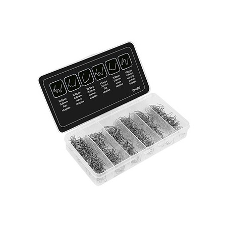 Zszywki do plastiku zestaw 600 szt. z poliester, 19-159, 12l, tworzywo wysokoudarowe, NEO TOOLS